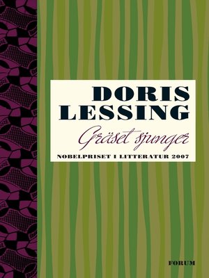 cover image of Gräset sjunger